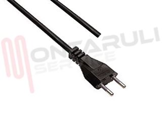 Immagine di CAVO LINEARE 2X0.75MMQ NERO MT.6