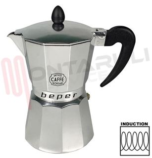 Immagine di MOKA CAFFETTIERA 6 TAZZE PER INDUZIONE