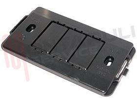 Visualizza i dettagli per SUPPORTO PER PLACCA 3 FORI SERIE ASTRA ELIOS Immagine di SUPPORTO PER PLACCA 3 FORI SERIE ASTRA ELIOS