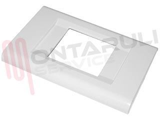 Immagine di PLACCA 1 POSTO SCHUKO ABS BIANCA SERIE CLICK