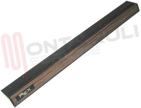 Visualizza i dettagli per MANIGLIA PORTA FORNO MARRONE L=553MM. Immagine di MANIGLIA PORTA FORNO MARRONE L=553MM.