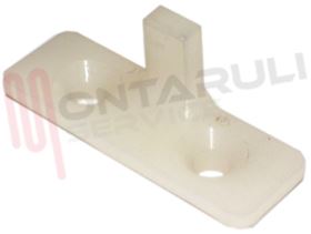 Visualizza i dettagli per SUPPORTO PER NASELLO CHIUSURA PORTA FRIGO Immagine di SUPPORTO PER NASELLO CHIUSURA PORTA FRIGO