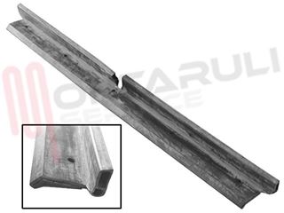 Immagine di GUARNIZIONE INFERIORE PORTA LAVASTOVIGLIE L=545MM.