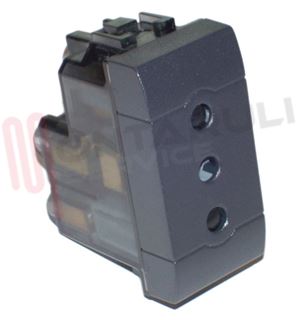 Immagine di PRESA 2P+T 10A NERA SERIE LIVING INTERNATIONAL