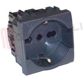 Visualizza i dettagli per PRESA 2P+T SCHUKO 10/16A 250V NERA SERIE INTERNATIONAL Immagine di PRESA 2P+T SCHUKO 10/16A 250V NERA SERIE INTERNATIONAL