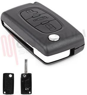 Immagine di COVER GUSCIO CHIAVE PEUGEOT 207 307 308 407 508 807 TELECOMA