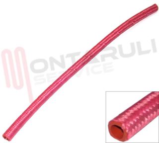 Immagine di TUBO IN SILICONE 7X10 RIVESTITO PER VAPORETTO L=25CM.