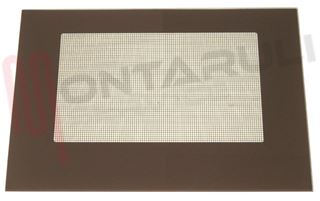 Immagine di VETRO FORNO ALT.397X577MM. MARRONE ESTERNO ARISTON
