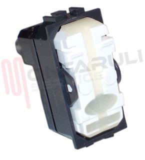 Immagine di DEVIATORE S/TASTO 1P 16A ILLUM. SERIE LIVING INTERNATIONAL