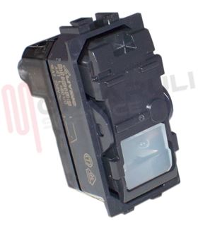 Immagine di INTERRUTTORE S/TASTO 1P 16A ILUMINOSO SERIE LIVING INTERNAT