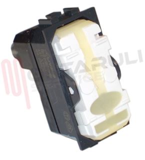 Immagine di PULSANTE S/TASTO 1P 10A NERO SERIE LIVING INTERNATIONAL