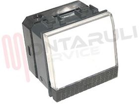 Visualizza i dettagli per PULSANTE TARGA PORTANOME 2P NO 230V 10A SERIE LIVING INTER. Immagine di PULSANTE TARGA PORTANOME 2P NO 230V 10A SERIE LIVING INTER.