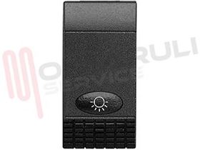 Visualizza i dettagli per COPRITASTO SERIGRAFATO 'LAMPADA' NERO SERIE LIVING INTERN Immagine di COPRITASTO SERIGRAFATO 'LAMPADA' NERO SERIE LIVING INTERN