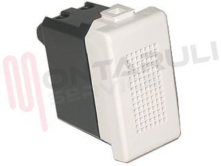 Immagine di SUONERIA BRONZO 230VAC 12A BIANCA SERIE MATIX