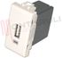 Immagine di PRESA USB 5V 1100MA CARICATORE SERIE MATIX