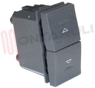 Immagine di PULSANTE DOPPIO INTERBLOCCATO P+1P NO 10A 250V