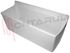 Immagine di CASSETTO VERDURA BIANCO INFERIORE 450X180X210/175MM.