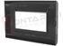 Immagine di PLACCA IN ABS SERIE "CLICK" 3 FORI NERA