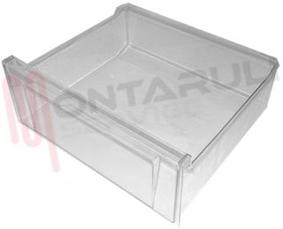 Immagine di CASSETTO TRASPARENTE CONGELATORE 410X355XH.120/155MM.