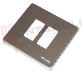 Visualizza i dettagli per PLACCA 2 POSTI ALLUMINIO SERIE MAGIC Immagine di PLACCA 2 POSTI ALLUMINIO SERIE MAGIC