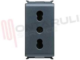 Visualizza i dettagli per PRESA 2P+T 16A BIVALENTE CON SCHERMI SERIE PLAYBUS Immagine di PRESA 2P+T 16A BIVALENTE CON SCHERMI SERIE PLAYBUS