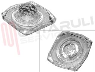 Immagine di VETRO PORTALAMPADA FORNO 29,9X29,5MM.