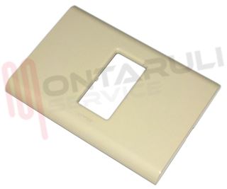 Immagine di PLACCA RETTANGOLARE 1 POSTO AVORIO GEWISS