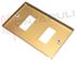 Immagine di PLACCA RETTANGOLARE 2 TASTI BRONZO