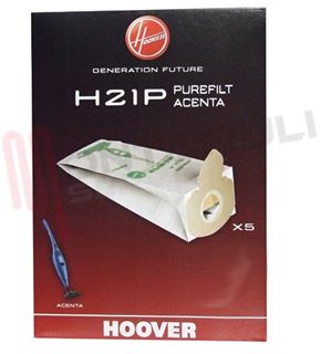 Immagine di SACCHETTI CARTA H21P = H21A CF.5PZ. ACENTA