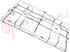 Immagine di GRIGLIA 2 FUOCHI FILO 438X234MM. INOX SAMET