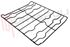 Immagine di GRIGLIA 4 FUOCHI PIATTINA 465X412MM. ELBA DE LONGHI
