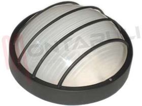 Visualizza i dettagli per PLAFONIERA 1X100W EKO25 E27 NERA CON GABBIA Immagine di PLAFONIERA 1X100W EKO25 E27 NERA CON GABBIA