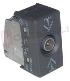 Visualizza i dettagli per PRESA TV/SAT 9,5MM DIRETTA NERA 0DB Immagine di PRESA TV/SAT 9,5MM DIRETTA NERA 0DB