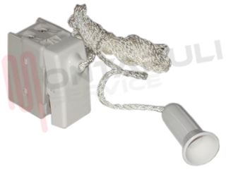 Immagine di PULSANTE BIIPOLARE NA 10A CON TIRANTE CORDA SERIE SYSTEM