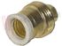 Immagine di PORTALAMPADA OTTONE-PORCELLANATO E14 ATT.M10