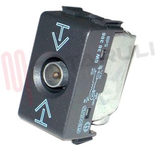Immagine di PRESA TV MASCHIO 9,5MM. 5DB
