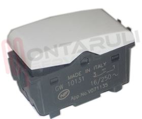 Visualizza i dettagli per PULSANTE 1P 16A NA BIANCO SERIE CHORUS Immagine di PULSANTE 1P 16A NA BIANCO SERIE CHORUS