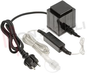 Visualizza i dettagli per TRASFORMATORE MAXILED 24V 48VA 230W MAX 1200LED DA ESTERNO Immagine di TRASFORMATORE MAXILED 24V 48VA 230W MAX 1200LED DA ESTERNO