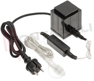 Immagine di TRASFORMATORE MAXILED 24V 48VA 230W MAX 1200LED DA ESTERNO