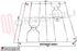 Immagine di GRIGLIA 2 FUOCHI FILO 425X367MM. CROMATA IGNIS