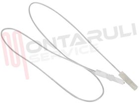 Visualizza i dettagli per CANDELETTA ACCENSIONE BRUCIATORE ZANUSSI L=905MM. Immagine di CANDELETTA ACCENSIONE BRUCIATORE ZANUSSI L=905MM.