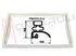 Immagine di GUARNIZIONE MAGNETICA 4L BIANCA 0960X570MM SEZ.C