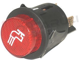 Immagine di INTERRUTTORE BIPOLARE LUMINOSO ROSSO SIMBOLO RUBINETTO 12V