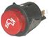 Immagine di INTERRUTTORE BIPOLARE LUMINOSO ROSSO SIMBOLO RUBINETTO 12V