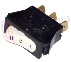 Visualizza i dettagli per COMMUTATORE  UNIPOLARE  I-0-II BIANCO Immagine di COMMUTATORE  UNIPOLARE  I-0-II BIANCO