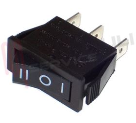 Visualizza i dettagli per COMMUTATORE  UNIPOLARE  I-0-II NERO Immagine di COMMUTATORE  UNIPOLARE  I-0-II NERO