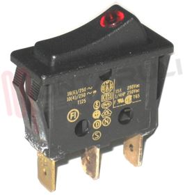 Visualizza i dettagli per INTERRUTTORE UNIPOLARE LED LUMINOSO NERO 16A Immagine di INTERRUTTORE UNIPOLARE LED LUMINOSO NERO 16A