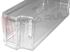 Immagine di BALCONCINO BOTTIGLIE TRASPARENTE 435X85X87MM.