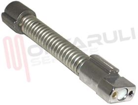 Visualizza i dettagli per CERNIERA COPERCHIO VETRO DESTRA L=105,5MM. SATINATA Immagine di CERNIERA COPERCHIO VETRO DESTRA L=105,5MM. SATINATA