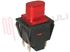 Immagine di INTERRUTTORE BIPOLARE LUMINOSO ROSSO H.=47MM.